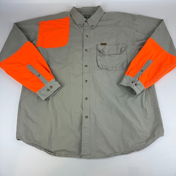 Gander Mountain Guide Series Mens Size 2XLT Tall Shooting Shirt Hunting Vented - Picture 1 of 7